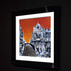 Sunset Over the Canal - Original by artist Simon Wright - Wyecliffe Galleries