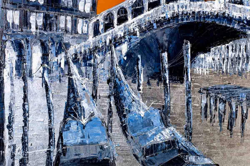 Sunset Over Venice - Original by artist Simon Wright - Wyecliffe Galleries