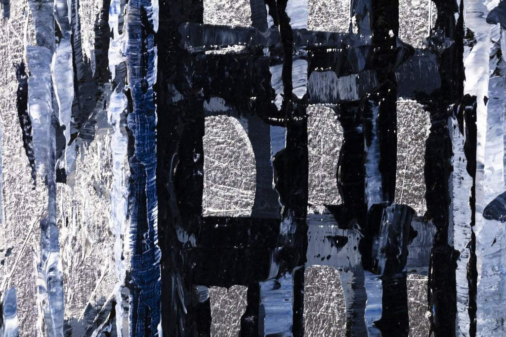 Sunset Streets - Original - SOLD by artist Simon Wright - Wyecliffe Galleries