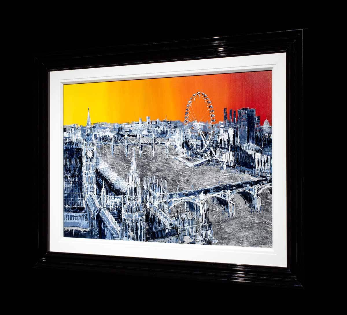 Sunset View - Original - SOLD by artist Simon Wright - Wyecliffe Galleries