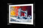 Sunsets Over Tower Bridge - Original - SOLD by artist Simon Wright - Wyecliffe Galleries