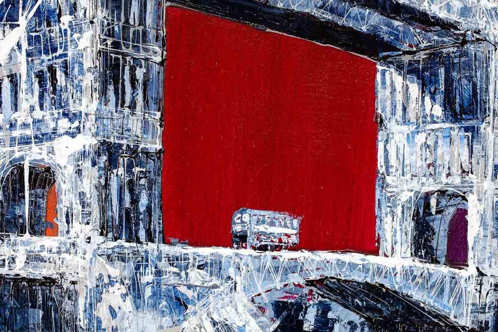 Sunsets Over Tower Bridge - Original - SOLD by artist Simon Wright - Wyecliffe Galleries