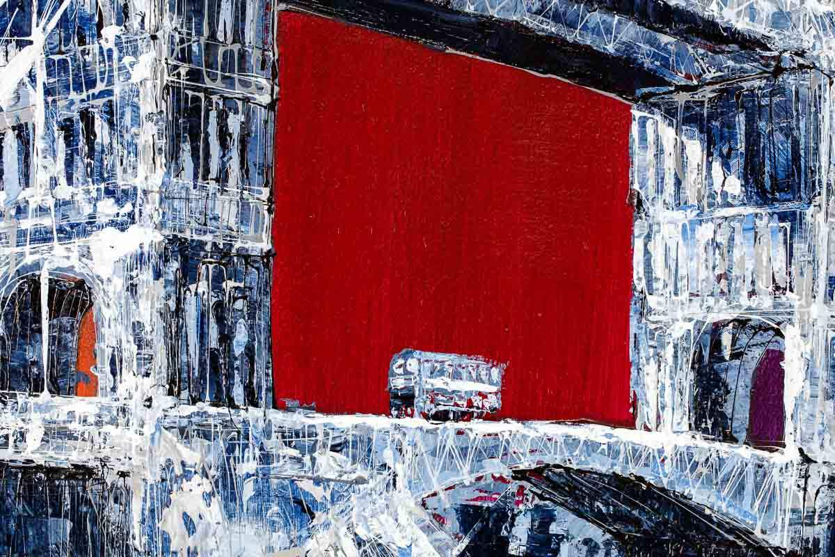 Sunsets Over Tower Bridge - Original - SOLD by artist Simon Wright - Wyecliffe Galleries