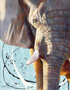 Tanzania - Original - SOLD by artist Simon Wright - Wyecliffe Galleries