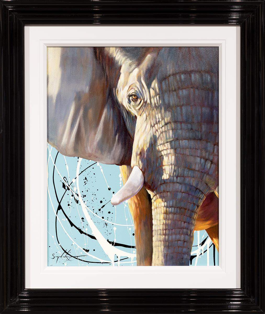 Tanzania - Original - SOLD by artist Simon Wright - Wyecliffe Galleries