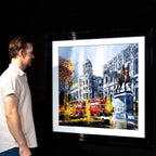 The Big City - Original - SOLD by artist Simon Wright - Wyecliffe Galleries