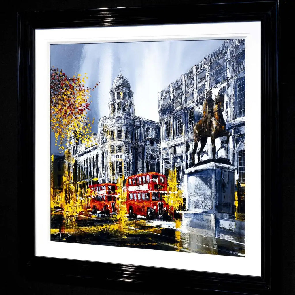 The Big City - Original - SOLD by artist Simon Wright - Wyecliffe Galleries