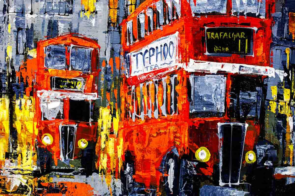 The Bovril - Original - SOLD by artist Simon Wright - Wyecliffe Galleries