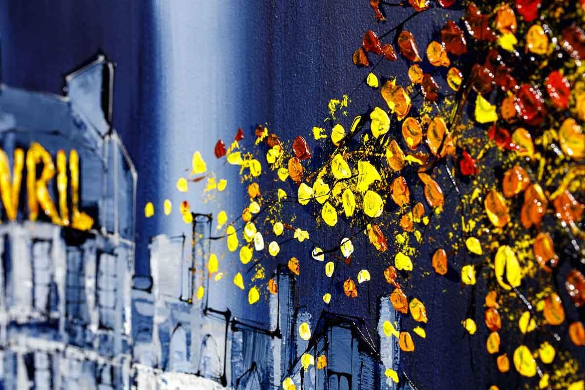 The Bovril - Original - SOLD by artist Simon Wright - Wyecliffe Galleries