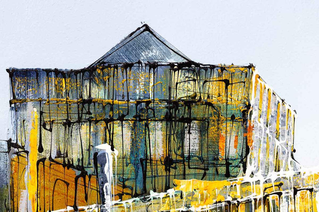 The Bridge Between - Original - SOLD by artist Simon Wright - Wyecliffe Galleries