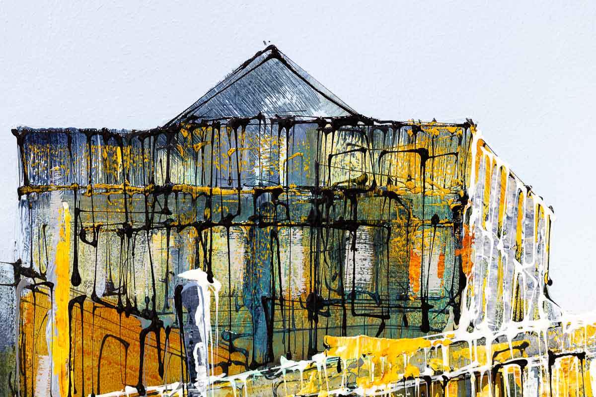 The Bridge Between - Original - SOLD by artist Simon Wright - Wyecliffe Galleries