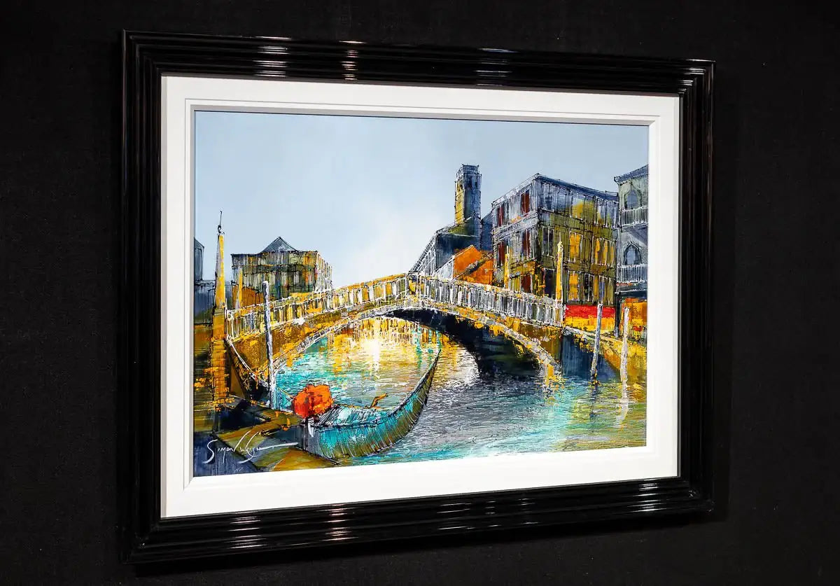 The Bridge Between - Original - SOLD by artist Simon Wright - Wyecliffe Galleries