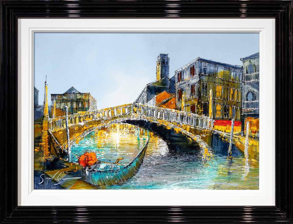 The Bridge Between - Original - SOLD by artist Simon Wright - Wyecliffe Galleries