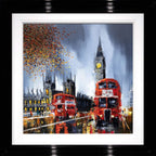 The City At Night - Original - SOLD by artist Simon Wright - Wyecliffe Galleries