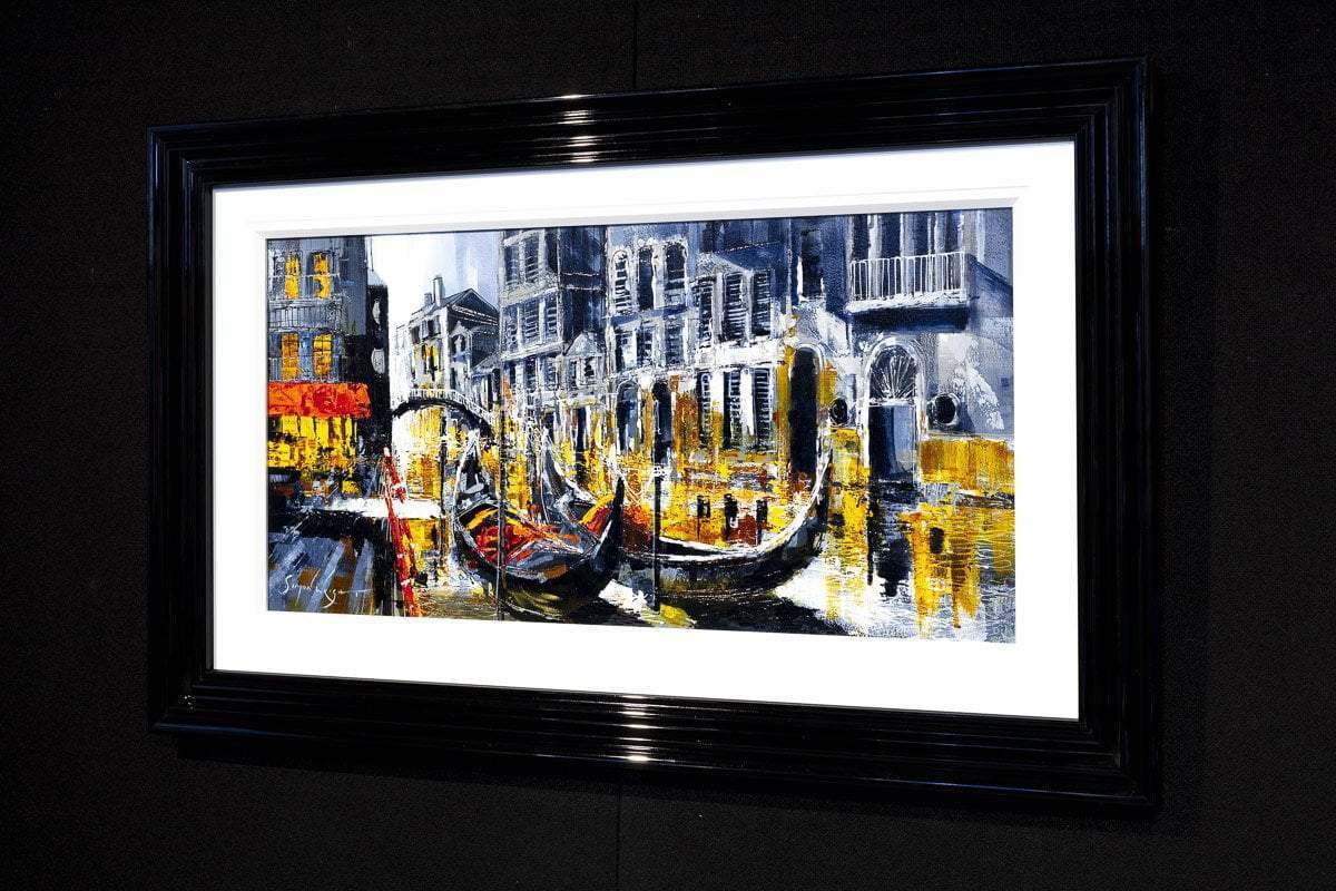 The City on Water - SOLD by artist Simon Wright - Wyecliffe Galleries