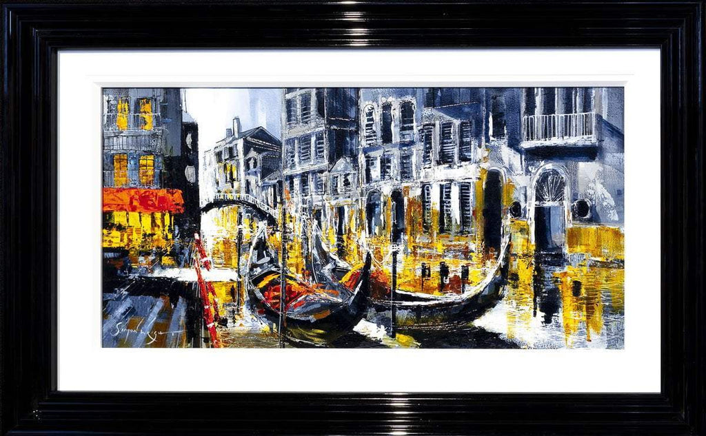 The City on Water - SOLD by artist Simon Wright - Wyecliffe Galleries