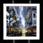 The City That Never Sleeps - SOLD by artist Simon Wright - Wyecliffe Galleries