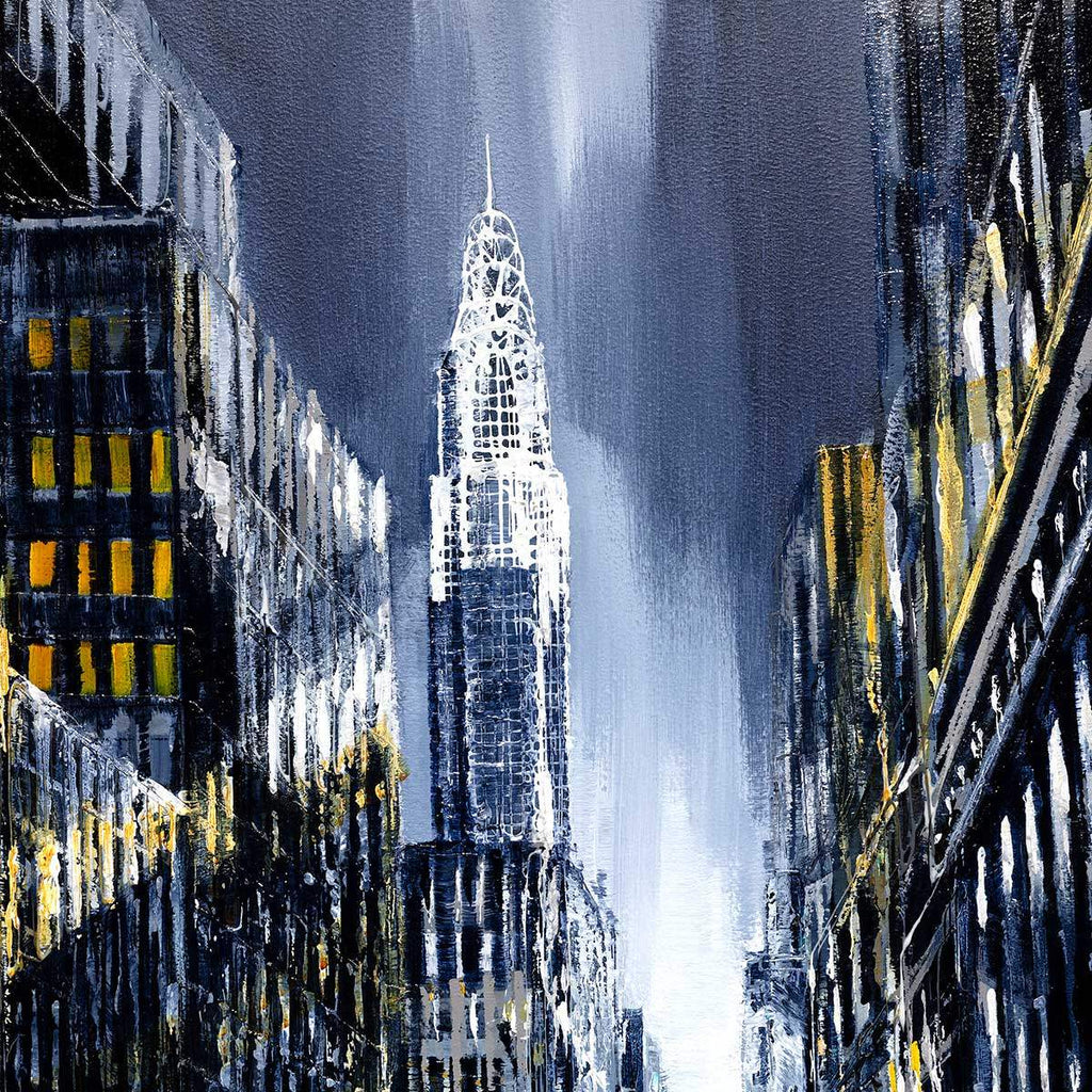 The City That Never Sleeps - SOLD by artist Simon Wright - Wyecliffe Galleries
