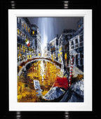 The Floating City - Original - SOLD by artist Simon Wright - Wyecliffe Galleries