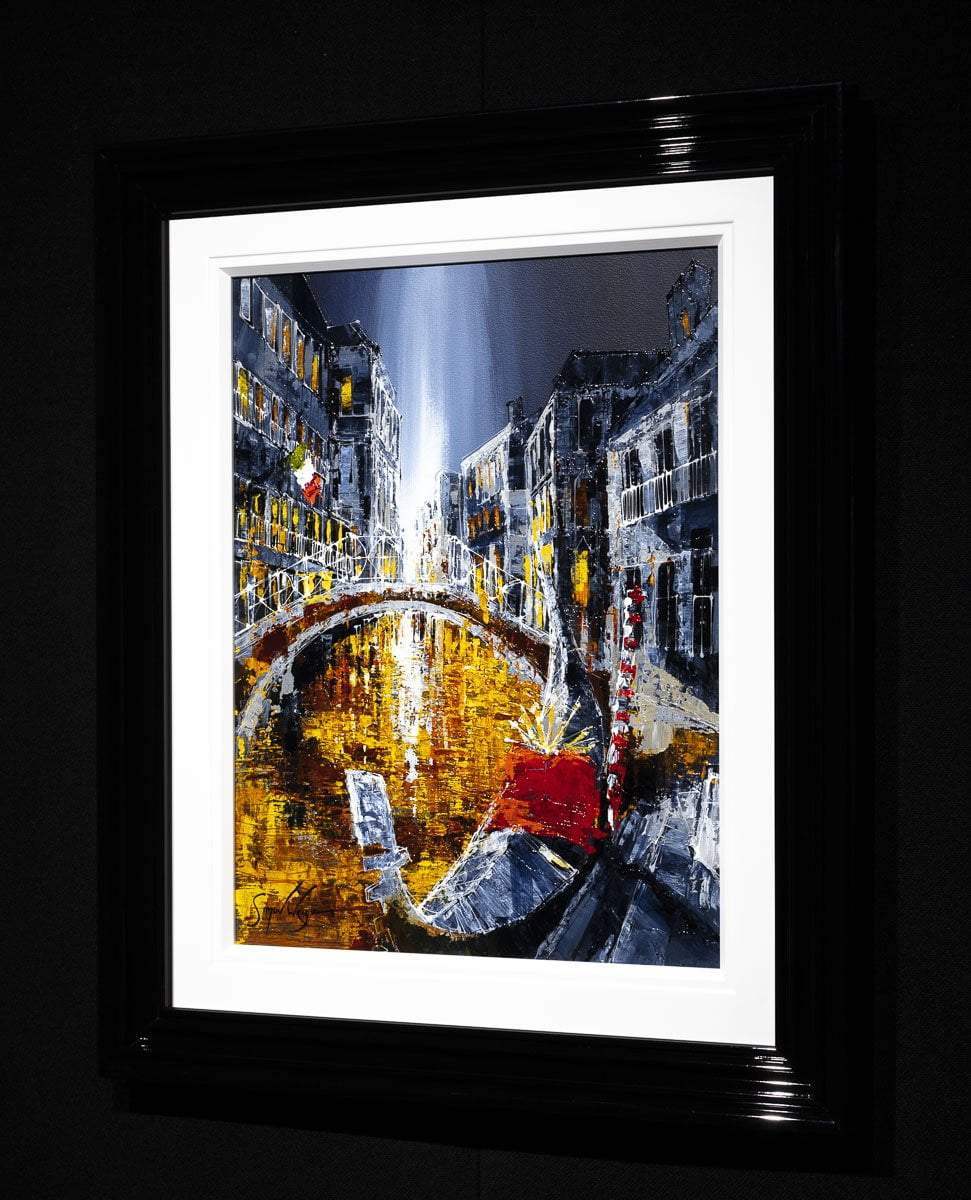 The Floating City - Original - SOLD by artist Simon Wright - Wyecliffe Galleries