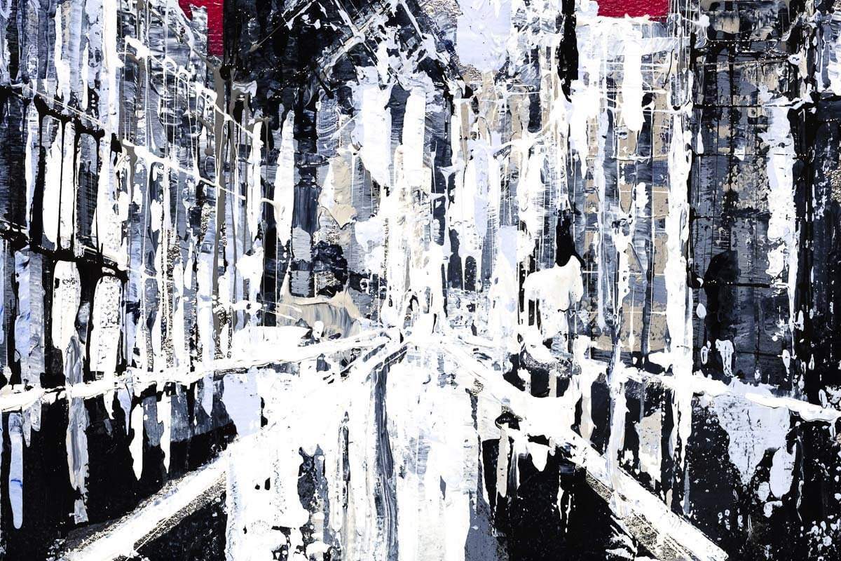 The Gherkin - Original - SOLD by artist Simon Wright - Wyecliffe Galleries