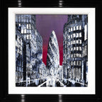 The Gherkin - Original - SOLD by artist Simon Wright - Wyecliffe Galleries