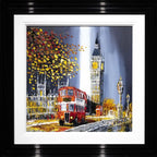 The Glow of Big Ben - Original - SOLD by artist Simon Wright - Wyecliffe Galleries