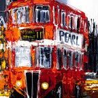 The Glow of Big Ben - Original - SOLD by artist Simon Wright - Wyecliffe Galleries