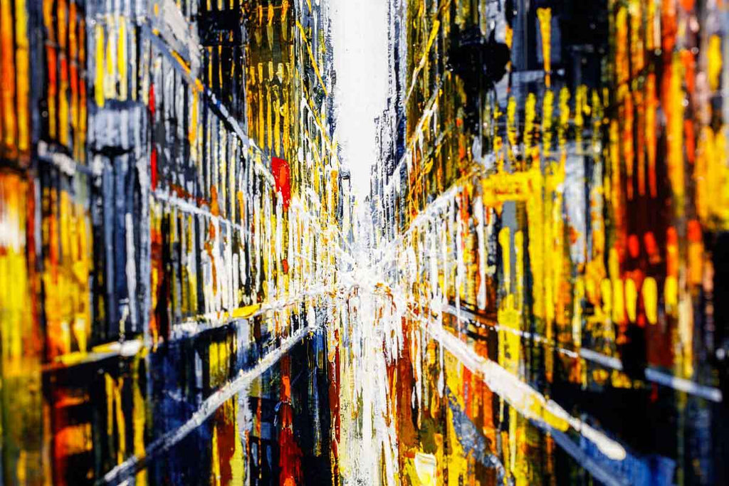 The Heights - Original - SOLD by artist Simon Wright - Wyecliffe Galleries