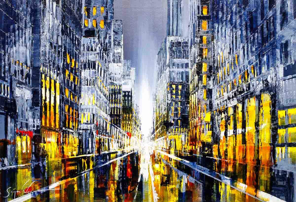 The Heights - Original - SOLD by artist Simon Wright - Wyecliffe Galleries