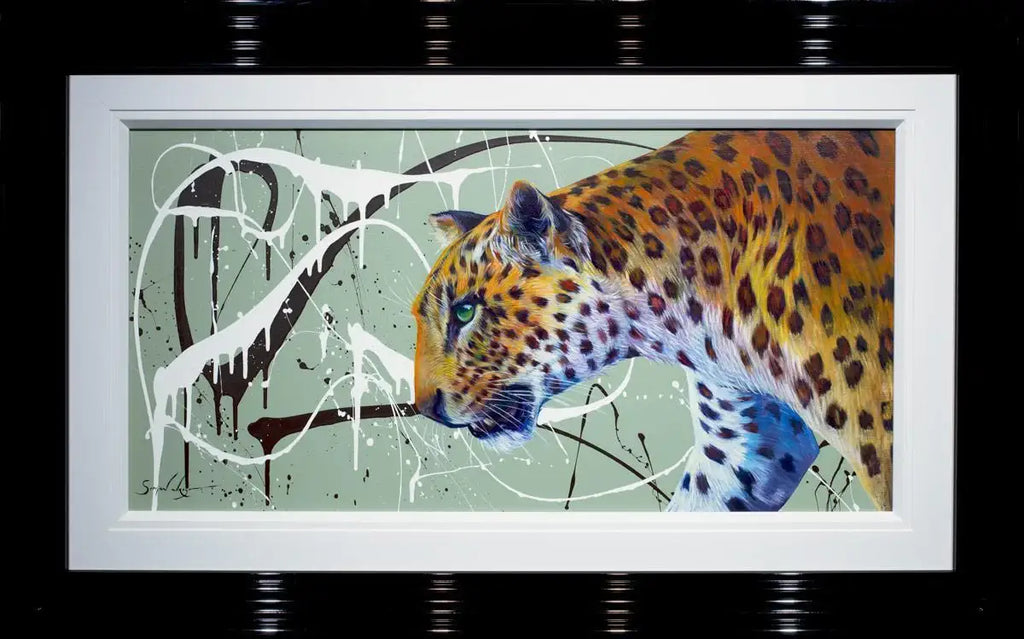 The Hunter - Original - SOLD by artist Simon Wright - Wyecliffe Galleries