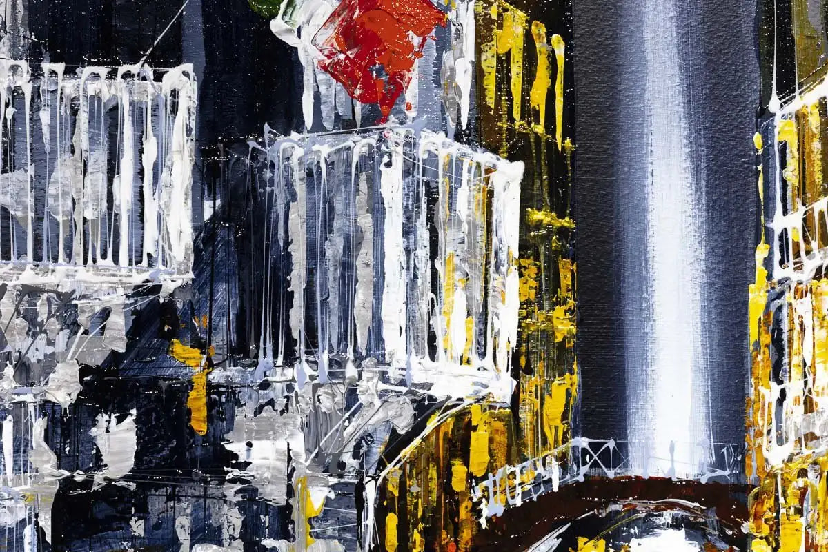 The Lonely Gondolier - Original - SOLD by artist Simon Wright - Wyecliffe Galleries