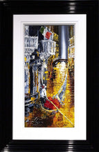 The Lonely Gondolier - Original - SOLD by artist Simon Wright - Wyecliffe Galleries