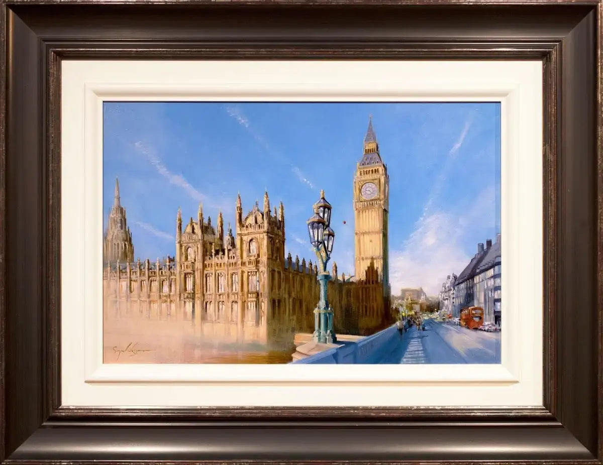 The Party in Session - Original - SOLD by artist Simon Wright - Wyecliffe Galleries