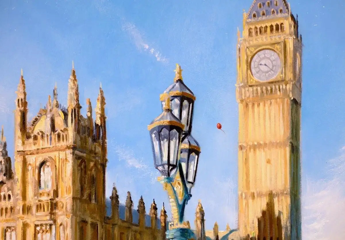 The Party in Session - Original - SOLD by artist Simon Wright - Wyecliffe Galleries