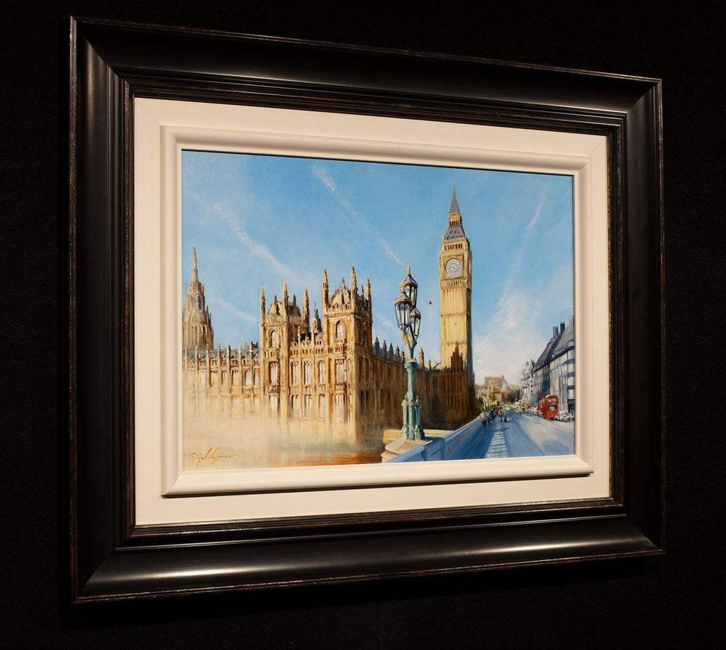 The Party in Session - Original - SOLD by artist Simon Wright - Wyecliffe Galleries