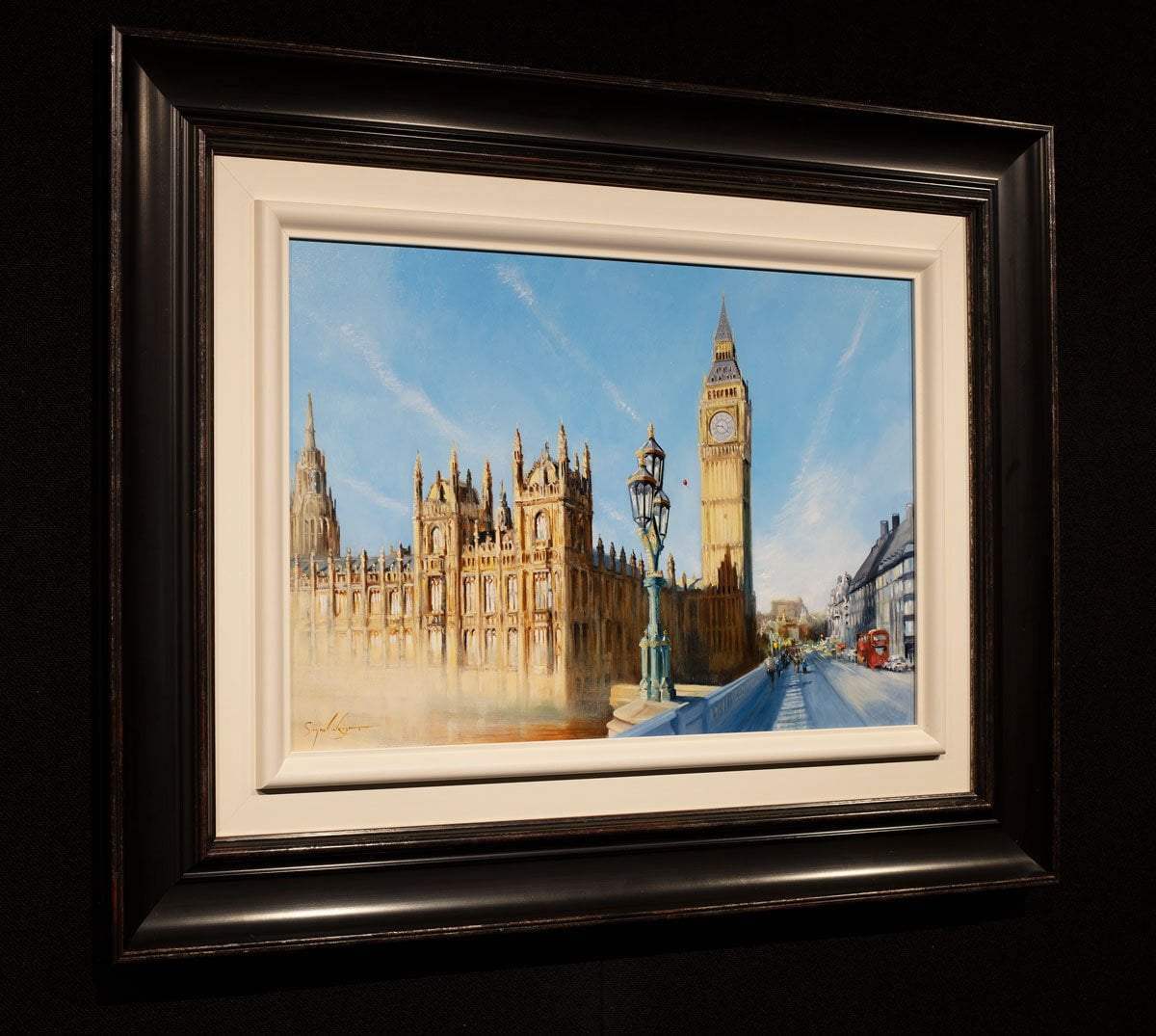 The Party in Session - Original - SOLD by artist Simon Wright - Wyecliffe Galleries