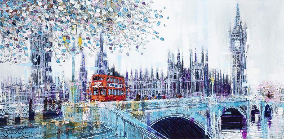 The Perfect Season - Original - SOLD by artist Simon Wright - Wyecliffe Galleries