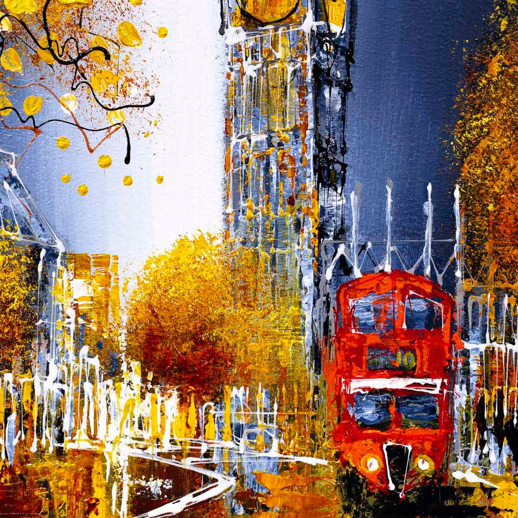 The Places We Will Go - Original SOLD by artist Simon Wright - Wyecliffe Galleries