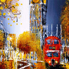 The Places We Will Go - Original SOLD by artist Simon Wright - Wyecliffe Galleries