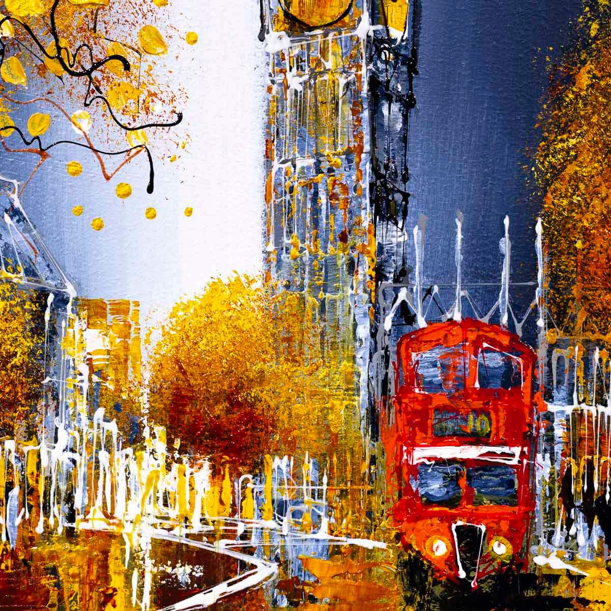 The Places We Will Go - Original SOLD by artist Simon Wright - Wyecliffe Galleries