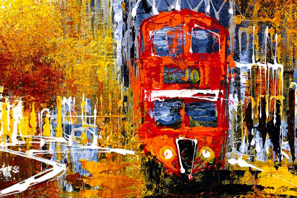 The Places We Will Go - Original SOLD by artist Simon Wright - Wyecliffe Galleries