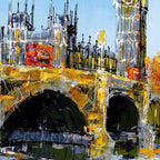The Structure of The City - Original - SOLD by artist Simon Wright - Wyecliffe Galleries