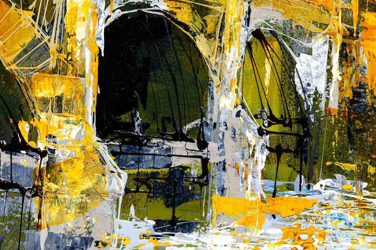 The Structure of The City - Original - SOLD by artist Simon Wright - Wyecliffe Galleries