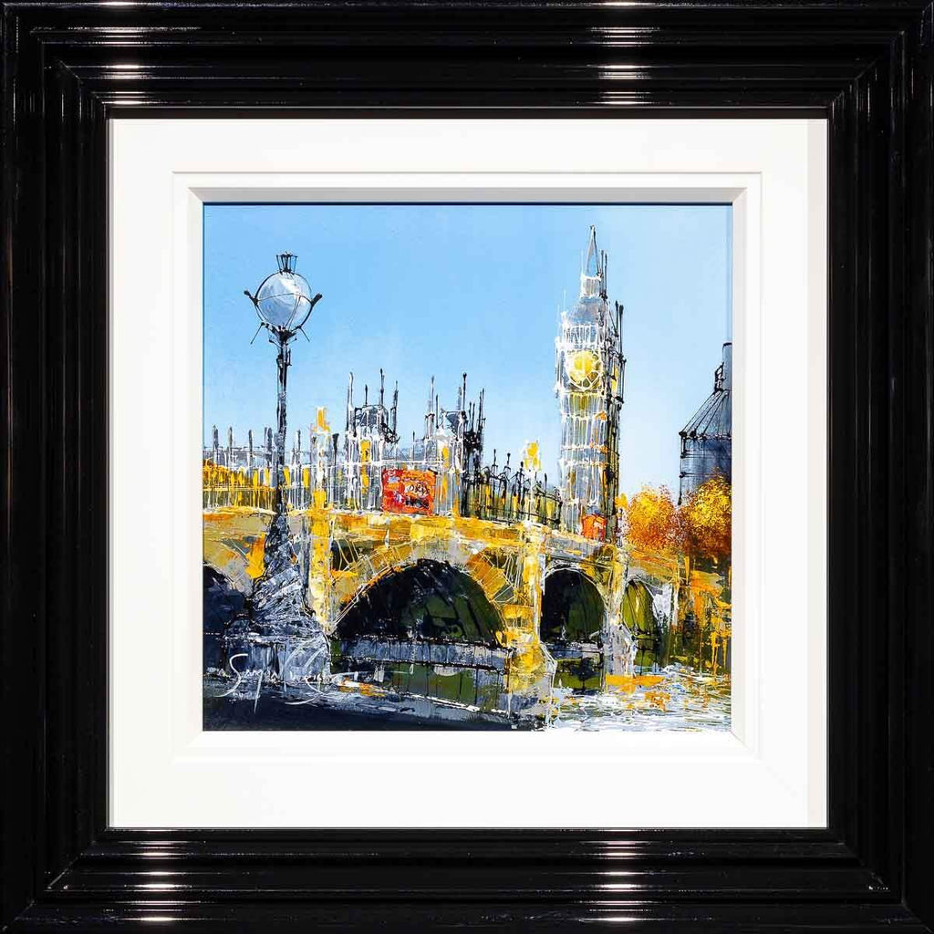 The Structure of The City - Original - SOLD by artist Simon Wright - Wyecliffe Galleries