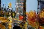 The Structure of The City - Original - SOLD by artist Simon Wright - Wyecliffe Galleries