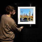 The Structure of The City - Original - SOLD by artist Simon Wright - Wyecliffe Galleries