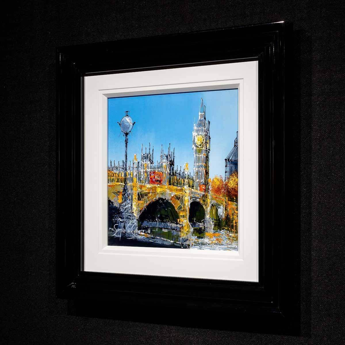The Structure of The City - Original - SOLD by artist Simon Wright - Wyecliffe Galleries