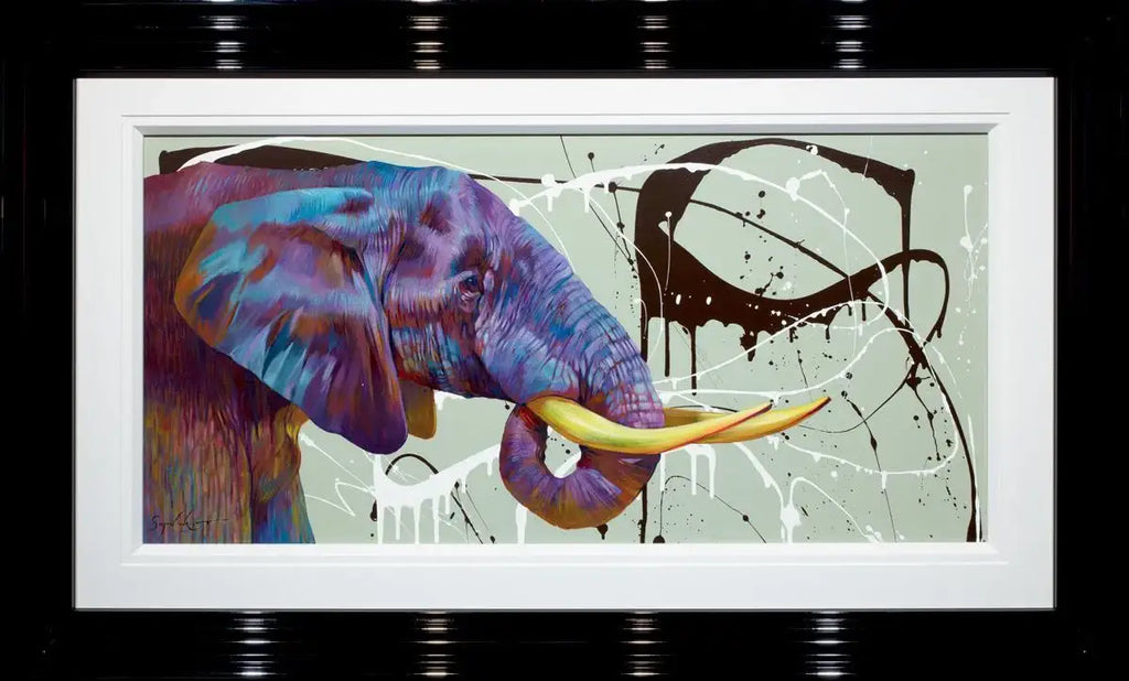 There's Room In The Trunk - Original - SOLD by artist Simon Wright - Wyecliffe Galleries