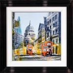 Touring Through the City - Original - SOLD by artist Simon Wright - Wyecliffe Galleries